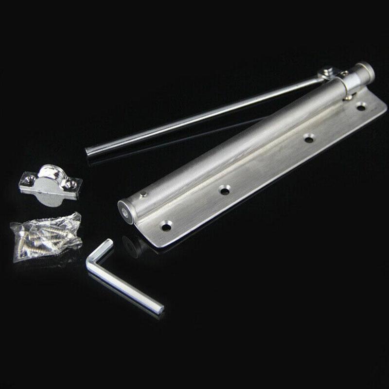 Four-hole Simple Door Closer Indoor Light Wooden Automatic Door Closer and Steel Window Tool Door Spring Closer Door Stainl E4P9