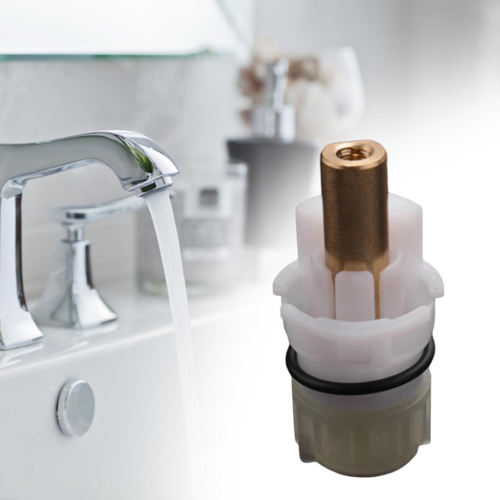 Faucet Stem Replacement RP25513 with Rubber Seat and Spring Faucet Stem Assembly for Delta Faucet Kit Replaces Durable