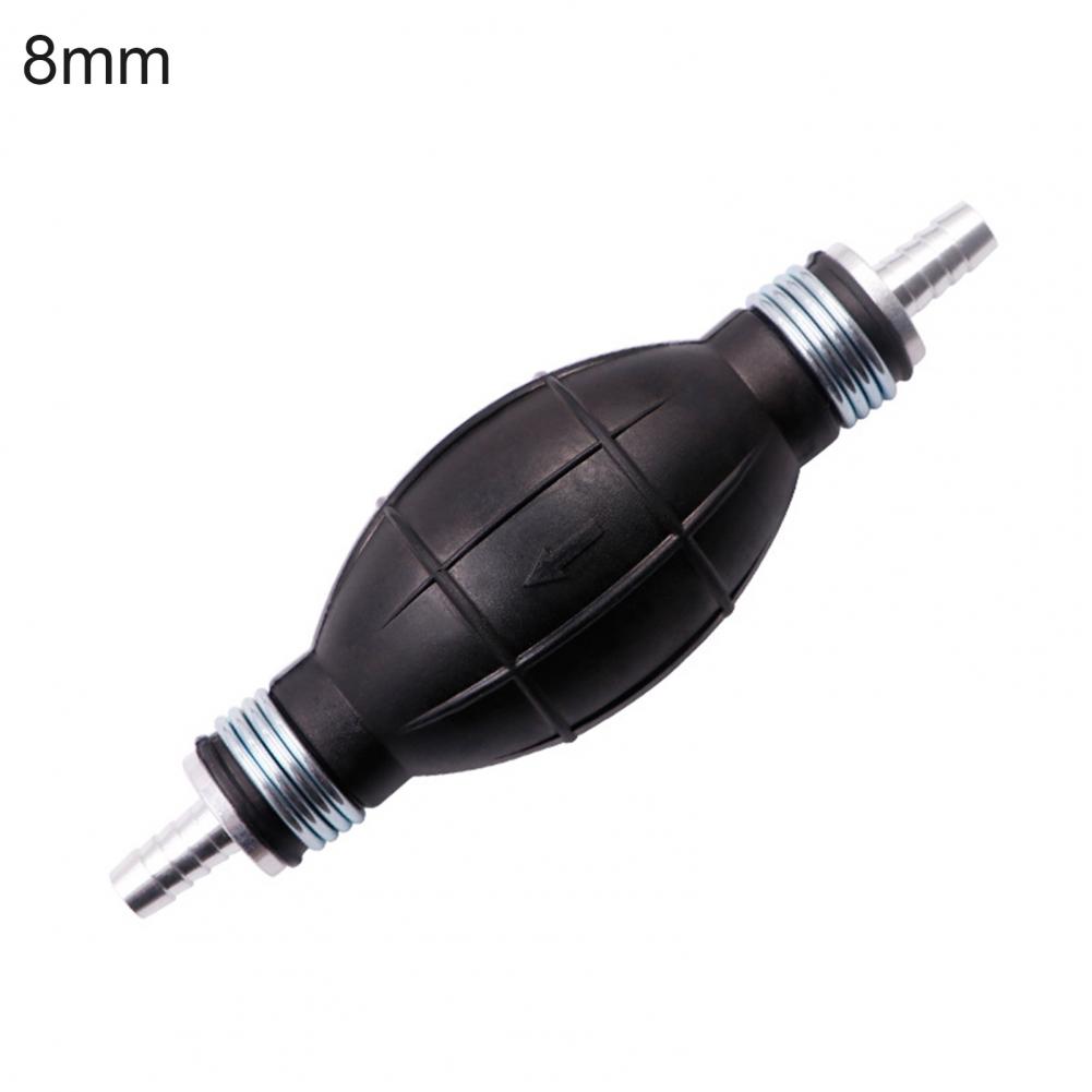 6mm 8mm 10mm 12mm Hand Fuel Pump Line Rubber Aluminum Hand Primer Bulb diesel oil transfer petrol for Car Boat Outboard: green