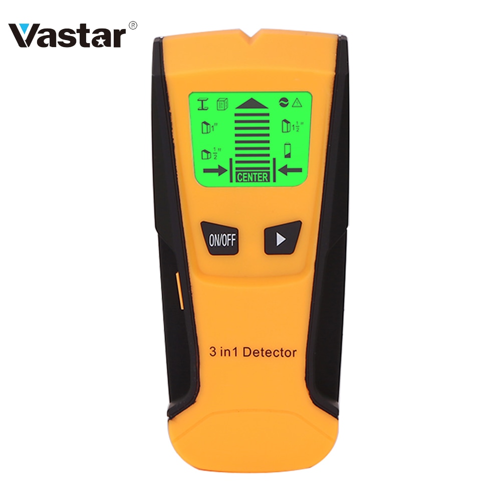 Floureon 3 En 1 Détecteur De Métaux Trouver Métal Bois Goujons AC Tension Fil Détecter Scanner Mural Électrique Boîte Finder Détecteur De Mur