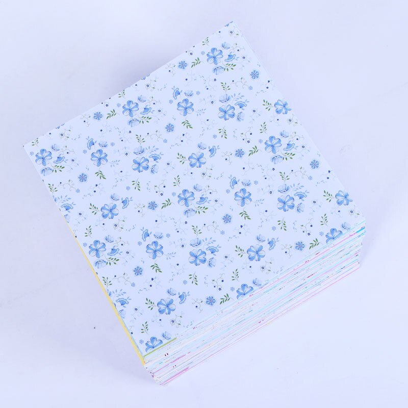 12 Patterns Mixed Kids Craft Paper Background Floral Pattern DIY Arts Crafts Origami Paper Beautiful Scrapbooking Decor 72 Pcs: Default Title