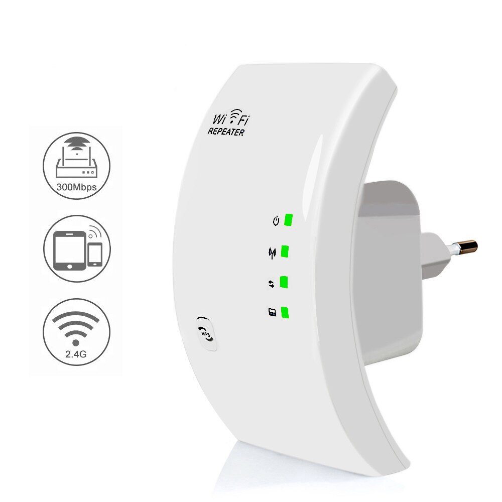 Wireless Wifi Repeater Wifi Range Extender 300Mbps Network Amplifier Signal Booster Repetidor Wifi Access Point