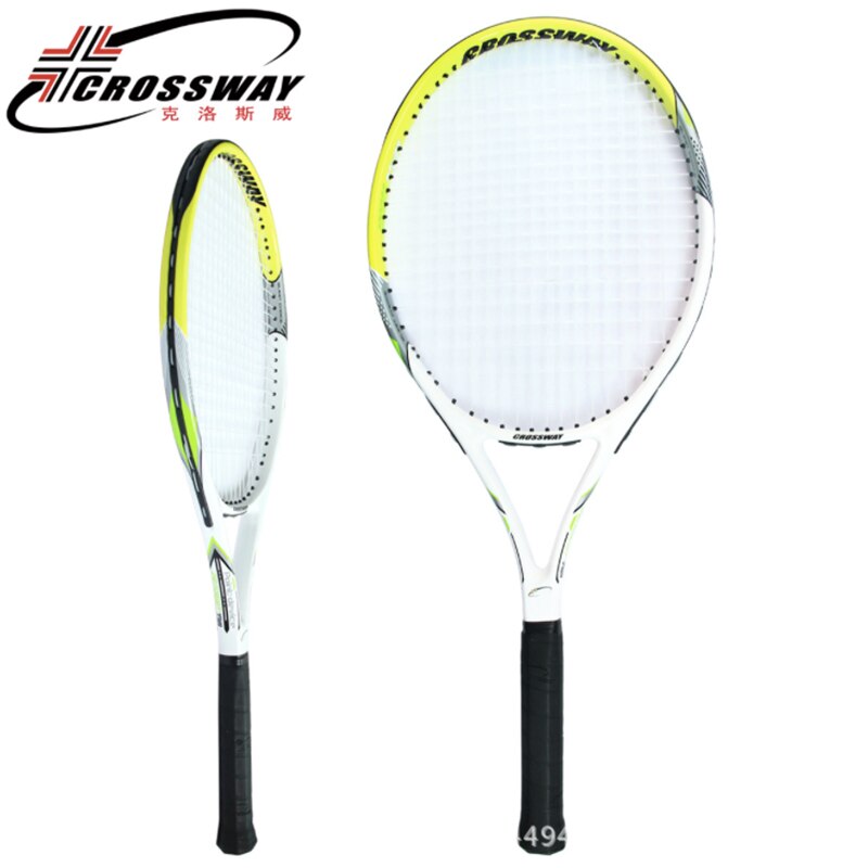 Crossway 720 raqueta de tenis de fibra de carbono de , equipado con bolsa, empuñadura de tenis, tamaño 4 1/4