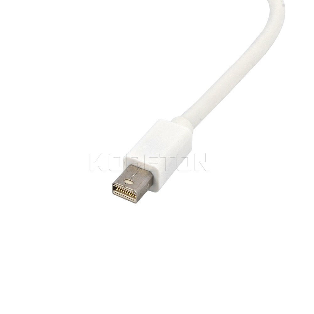Kebidu thunderbolt mini displayport displayport dp till hdmi-kompatibel adapterkabel för apple mac macbook pro air