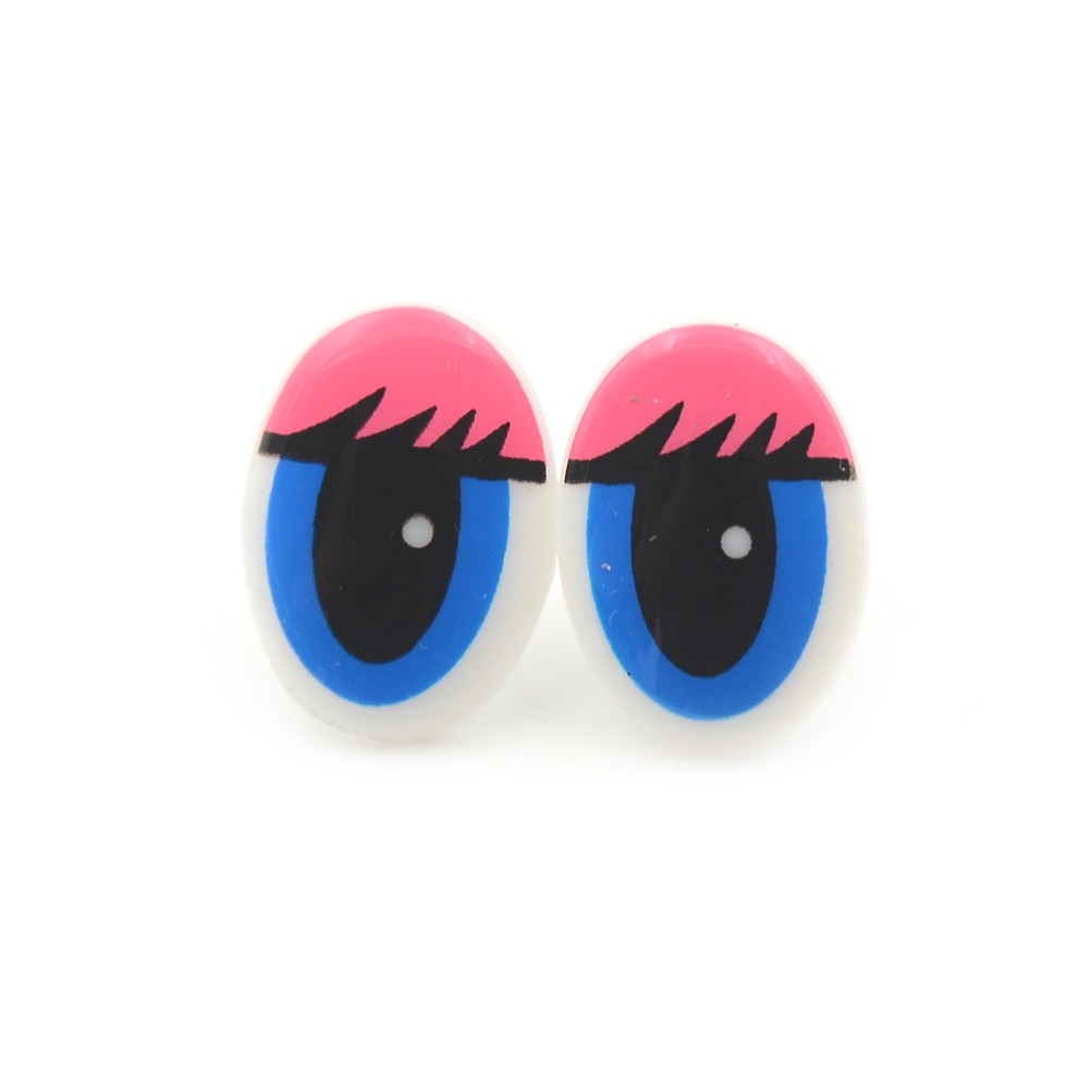 10pcs pop ogen cartoon veiligheid ogen neus voor poppen speelgoed Zool Voor Teddybeer Knuffels Snap dier Marionet Poppen Ambachtelijke