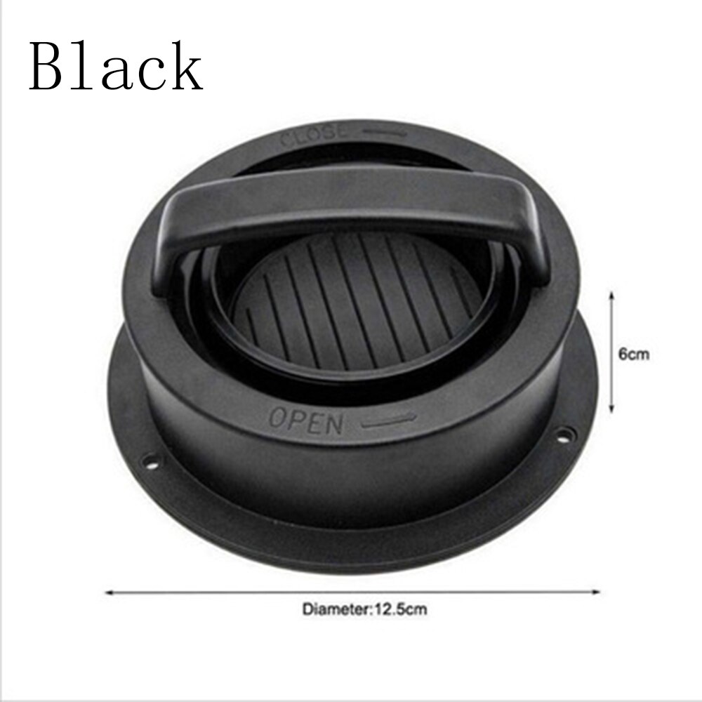 Fabricante de hamburguesas 3 en 1, utensilio antiadherente para hamburguesas, práctico y duradero, molde de prensa para parrilla de ternera, accesorios de cocina: Black
