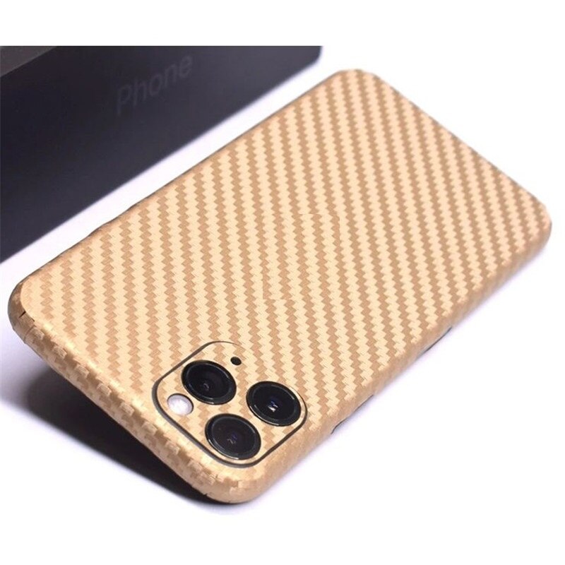 Phone Stickers For iPhone 11 Pro Max Color Carbon Fiber Film For iPhone 11 Pro 11 Sticker Mobile Phone Accessories EEMIA