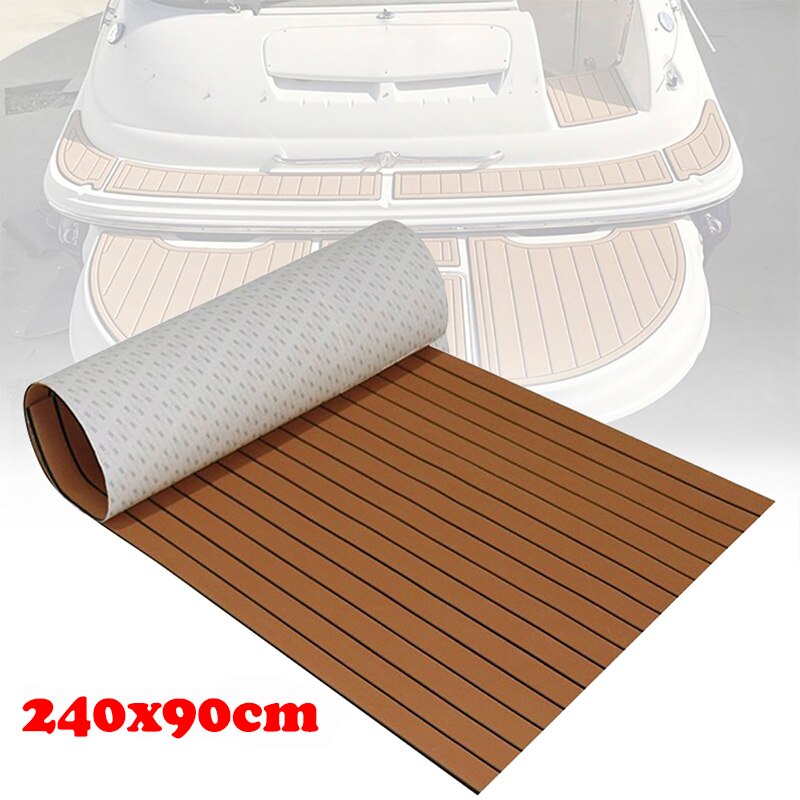 Self Adhesive Teak Sheet Decking EVA Foam Marine Flooring Boat Decking Accessories Marine Wood Floor Pad Carpet For Yacht RV