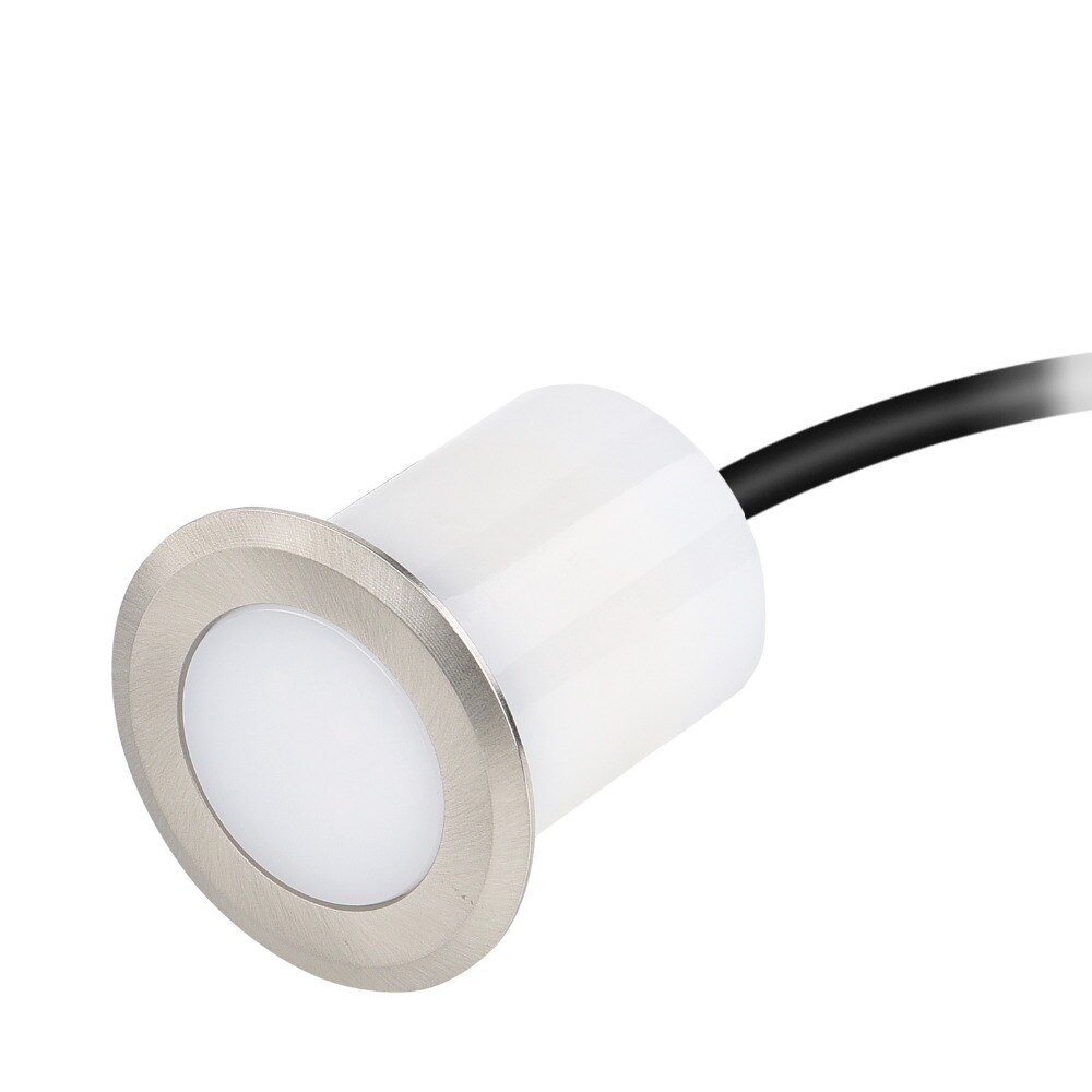 Aluminium pc guld og sølv i jord led lys udendørs 1.5w lampe havespot belysning  ip67 med indbygget armatur  f110