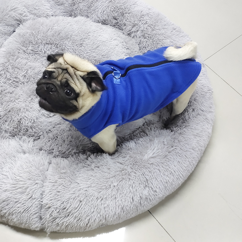 Ropa de Invierno para Perros, Chaqueta de Forro Polar Suave para Chihuahua, Abrigo para Bulldog Francés, Chaleco Cálido para Perros Pequeños y Medianos, Ropa para Cachorros y Pugs