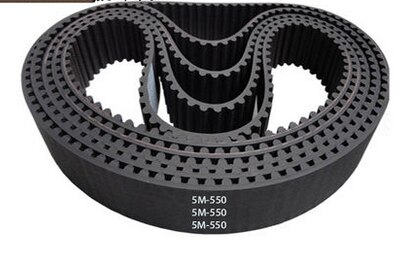 10pcs htd 5m 12mm HTD 5M550 Synchronous Timing Belt 12mm width, closed-loop 550mm long 110 teeth belt