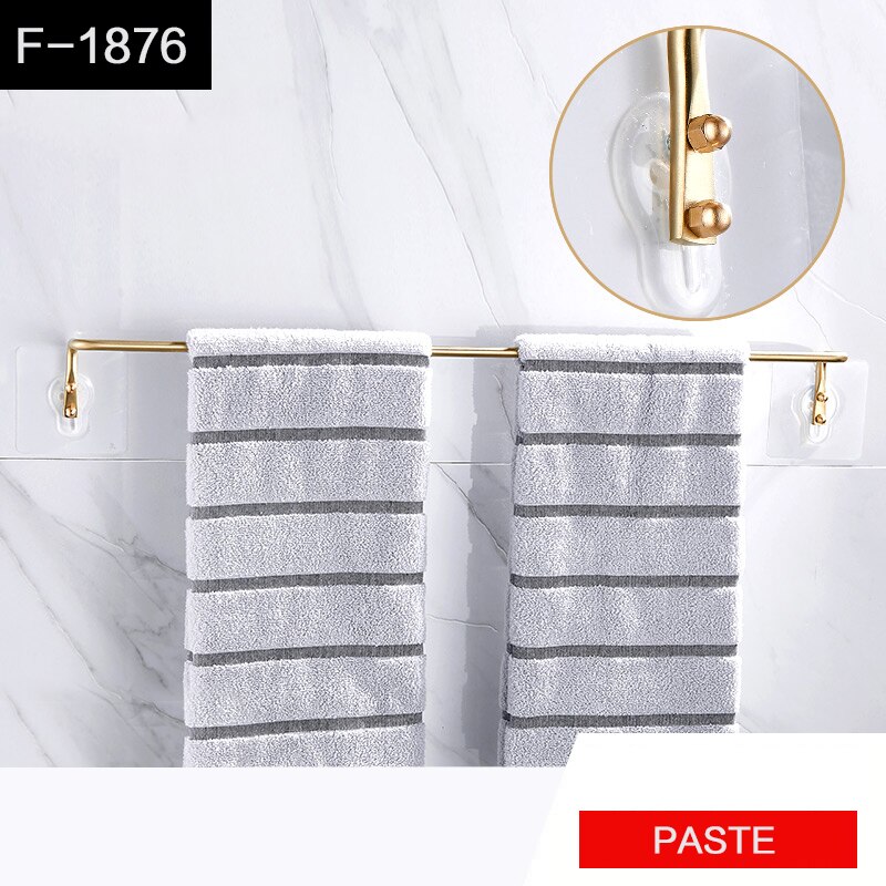 Industrial Retro americano accesorios de baño cocina negra toallero papel toalla gancho de hierro soporte de tubería de agua: F-1876-2