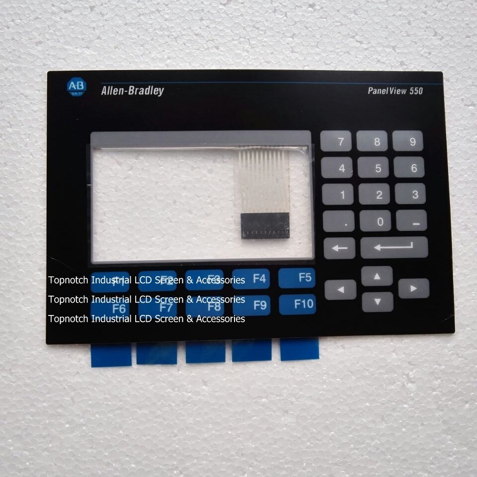 Brand Membraan toetsenbord voor Allen-Bradley Panelview 550 2711-B5A8 Bedieningspaneel Knop Pad