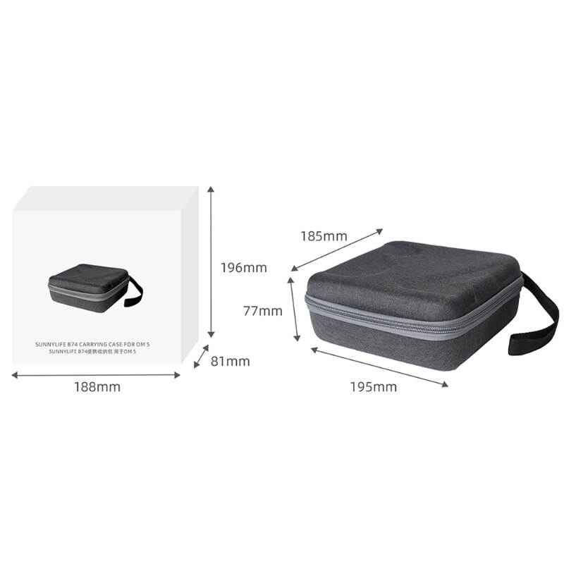 Cases for dji  om5/ osmo mobile 5 anti-scratch protective covers accessories