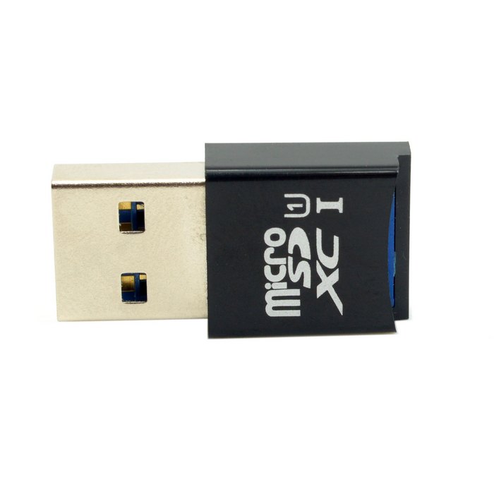 Cablecc Mini Size 5Gbps Super Speed USB 3.0 to Micro SD SDXC TF Card Reader Adapter
