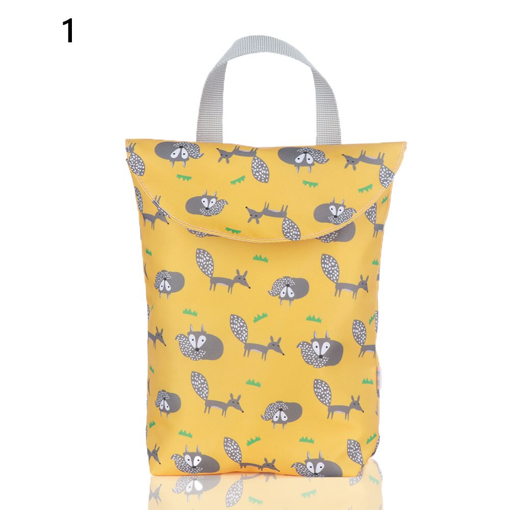 Multifunktions Baby Windel Drucke Nass/Trockenen Tuch Tasche Wiederverwendbare Wasserdicht Mumie Lagerung Tasche Reise Windel Veranstalter: 1