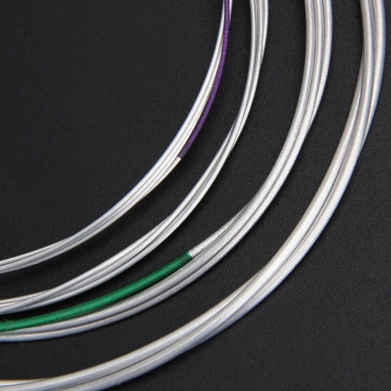 Durable Cello Strings 4/4 Full Set A D G C Practice String Steel Core with Alloy Winding for Beginner Enthusiast