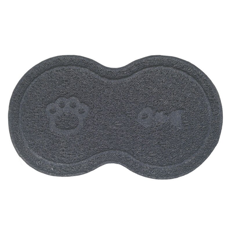 Explosion Models Pet Supplies 8 Word PVC Simple Non-slip Multifunctional Cat Litter Mats Placemat Pet Mats