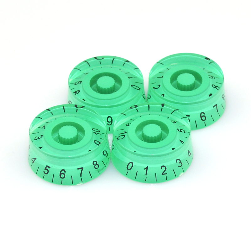 4 PCS Round Guitar Knobs Speed Volume Tone Control Knobs Rotary Knobs for Electric Guitar Parts Replacement