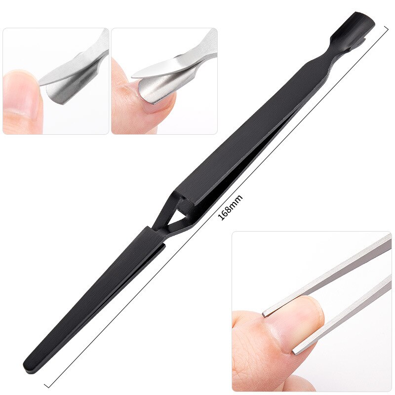 1 Piece Multi Useage Nail Shaping Acrylic Nail Pincher Pinching C Curve Magic Wand Multi Function Sculpted Nails Clamp Tool: D 1 Piece