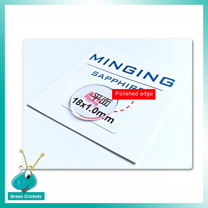 2pcs/lot 1.2mm thick 30mm 30.5mm 31mm 31.5mm 32mm 32.5mm Flat Sapphire Watch Glass,1.2mm Watch Sapphire