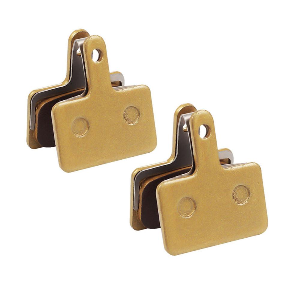 2 pares de pastillas de freno de Metal para bicicleta accesorios de pastillas de freno de disco para Shimano BR-M355 BR-M375 BR-M447: Default Title