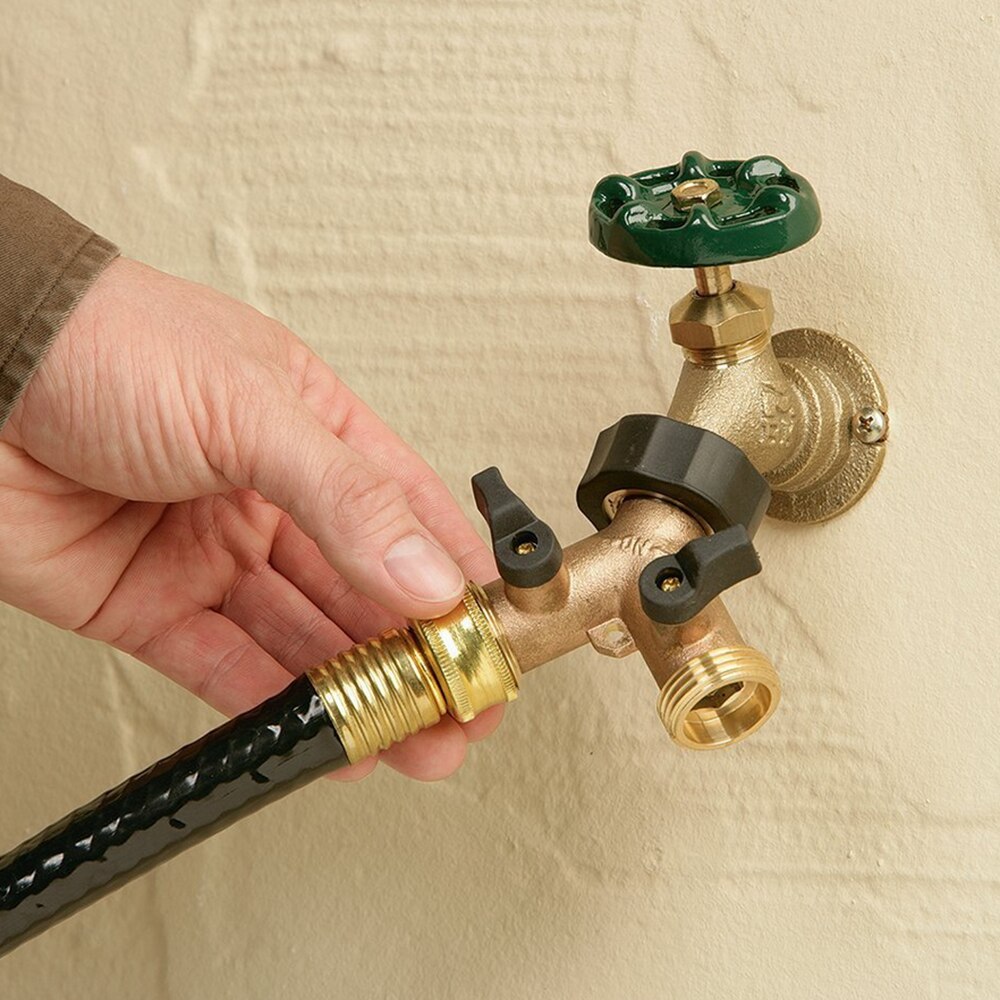 Y bilden Soild Durcheinander Gewinde Zwei Weg Stecker Adapter Anlage rasen bewässerung werkzeug Schlauch Splitter Garten Weichen Schlauch Bewässerung gemeinsam