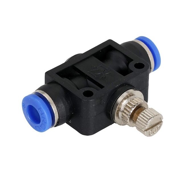 throttle valve SA 4-12mm Air Flow Speed Control Valve Tube Water Hose Pneumatic Push In Fittings
