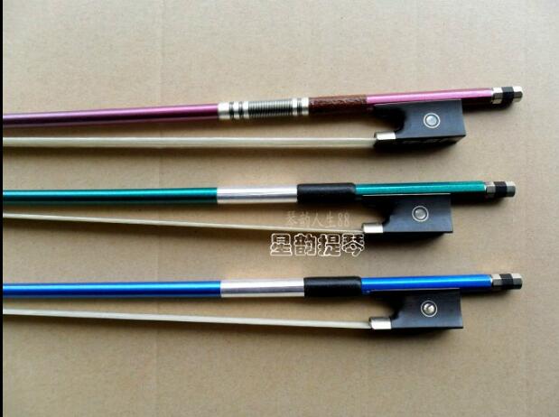 Hoogwaardige kleur carbon fiber carbon strijkstok 4/4 viool accessoires