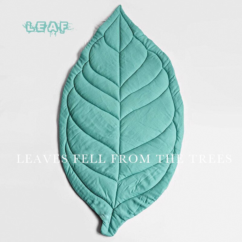 Maple leaf Shape Baby Play Mat Baby Infant Creeping Mat cute Playmat Play Game Mat Room Decoration blanket 110*55cm