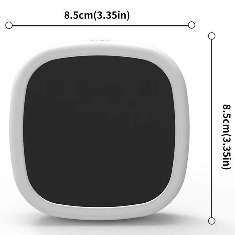 Silicone Voice-Activated Digital Alarm Clock Led Display-ligent Voice Control Shockproof Resistant To Falling-Pocket Silico