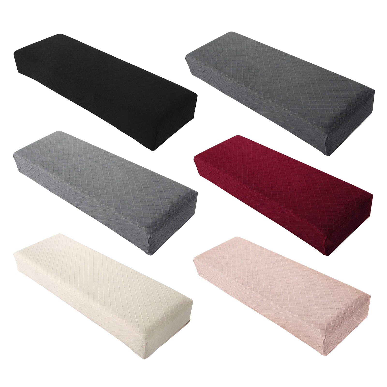 Eetkamerbankhoezen, stretch spandex gestoffeerde bankhoes, afneembare en wasbare bankbeschermers