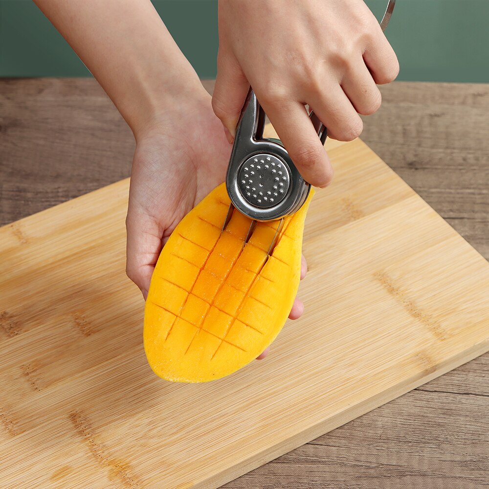 Edelstahl Spielereien Schäler Manuelle golden Mango Schneidemaschine Obst Peeling Werkzeuge Papaya Graben essen Schneiden Artefakt Messer Werkzeug