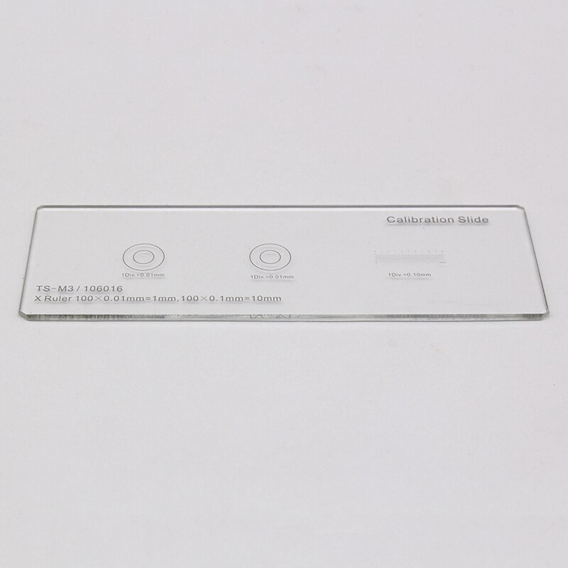 Microscope Slides 0.1 0.05 0.01 mm Microscope Stage Micrometer Cross Dot Microscope Calibration Ruler Slides