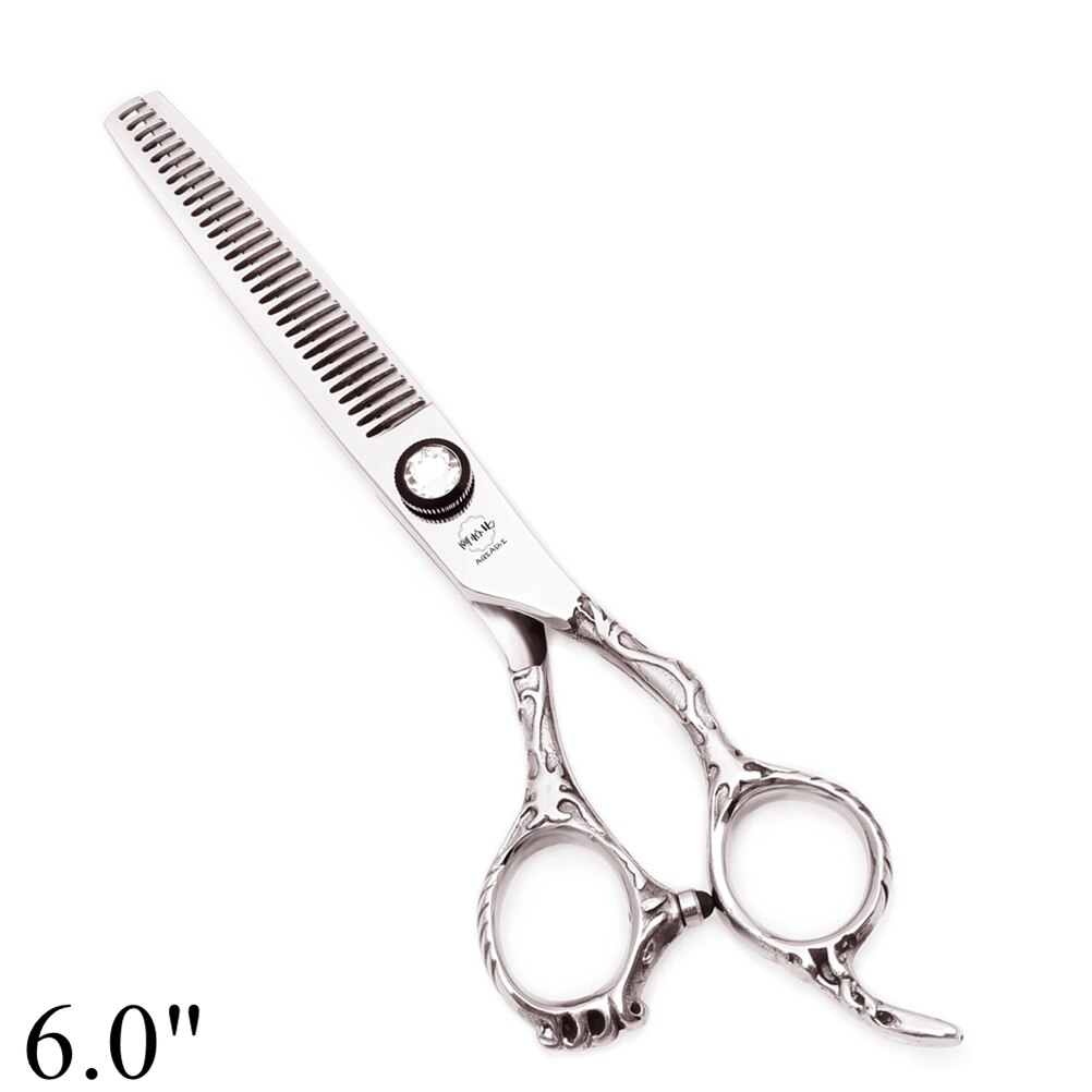 Paarse Draak 5.5 "6" Kapper Kappers Schaar Professionele Jp 440C Haar Knippen Schaar Dunner Schaar Z9009: Z9008-T-6N