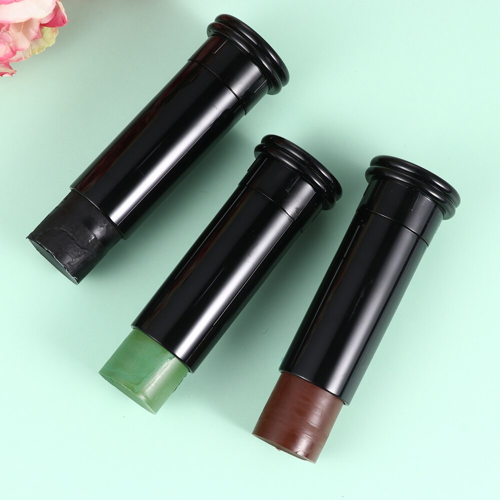 Bâtonnets de peinture faciale Camouflage pour homme et femme, 3 pièces, noir, marron, vert