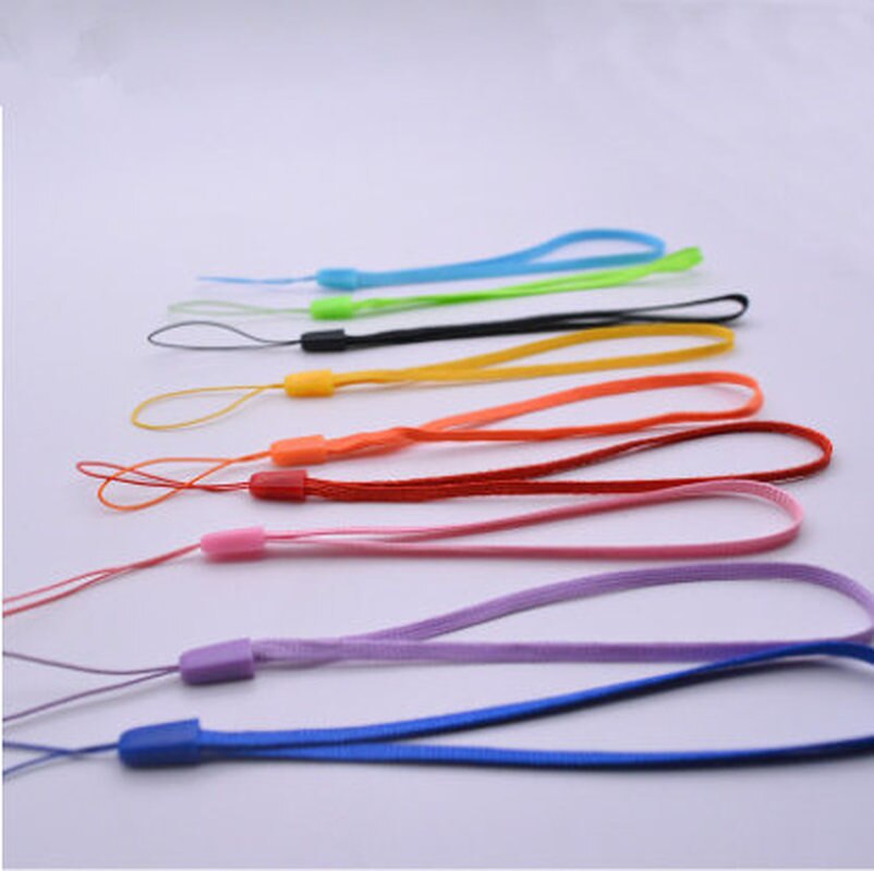 10PCS Hand Handgelenk Lanyard Gurt String für Telefon IPhone 7 8X6 USB-Sticks Schlüssel Schlüsselanhänger ID name Tag Abzeichen Halter