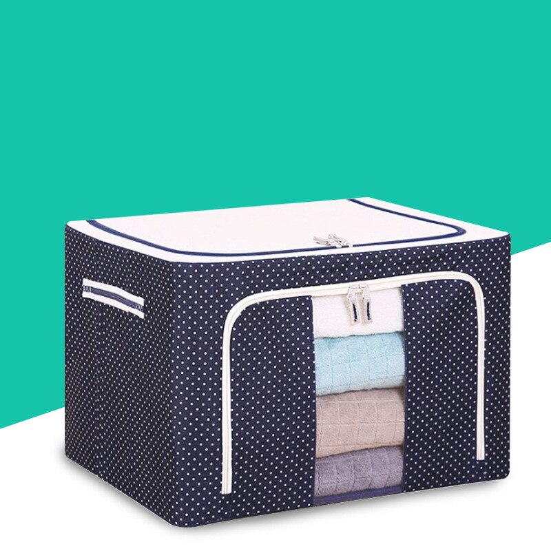 Clothes Organizer Storage Box Finishing Wardrobe Toy Storage Cabinet Oxford Fabric Foldable Quilt Car Trunk Organizer Pet House