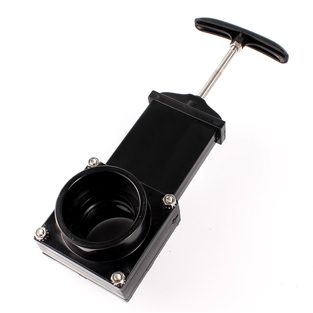 RV Knife Water Gate Valve Durable Flow Van Sewer Hose Plastic 50mm Exterior Home Accessories Caravan Drain Rv Camper Trailer Van