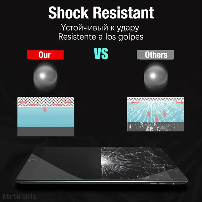 Protecteur d'écran pour Ipad 11e génération, en verre trempé, A16 2025 9H, accessoires de Film