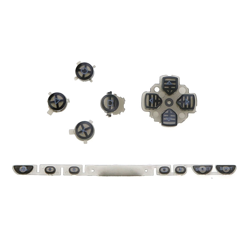 YuXi For PSP1000 Buttons Set D-Pad Rubber Conductive Pad Button For Sony PSP 1000 Console Game Accessories