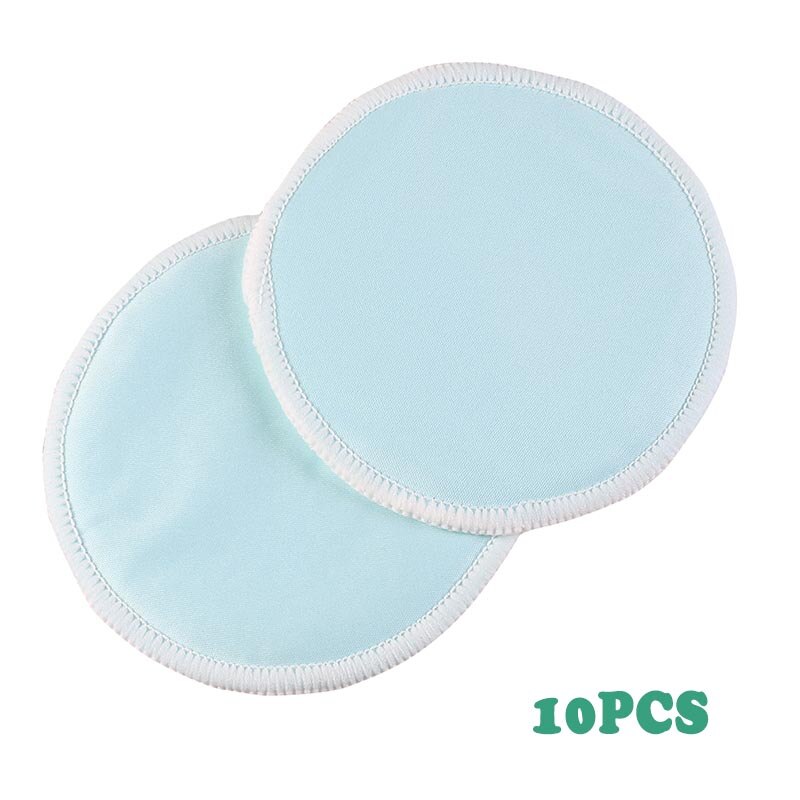 Ananbaby 10 stks Bamboe Borst Pads Met EEN Waszak En EEN Mini Wet Bag Waterdichte Verpleging Pads: 3NPA10WNX-3