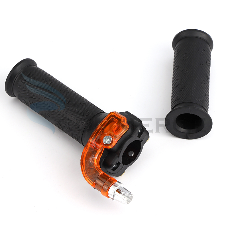 1 paio Twist Throttle Accelerator 3 impugnatura da stadio per 47cc 49cc Mini Dirt Bike Quad Pocket parti del motociclo
