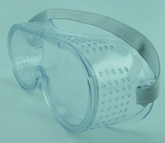 Zachte pvc veiligheidsbril transparant montuur beschermende bril stofdichte bril