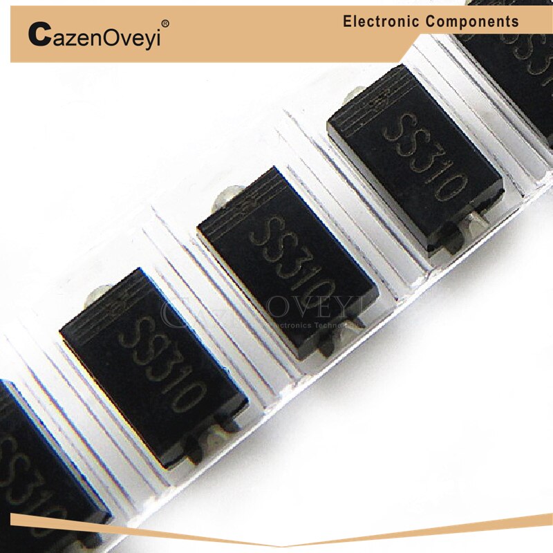 100pcs SMA Rectifier diode 1N5819 SS14 1N5822 SS34 SR160 SS16 1N5817 SS12 SR1100 SS110 SR360 SS36 SR240 SS24 SR2100 SS210 SS310