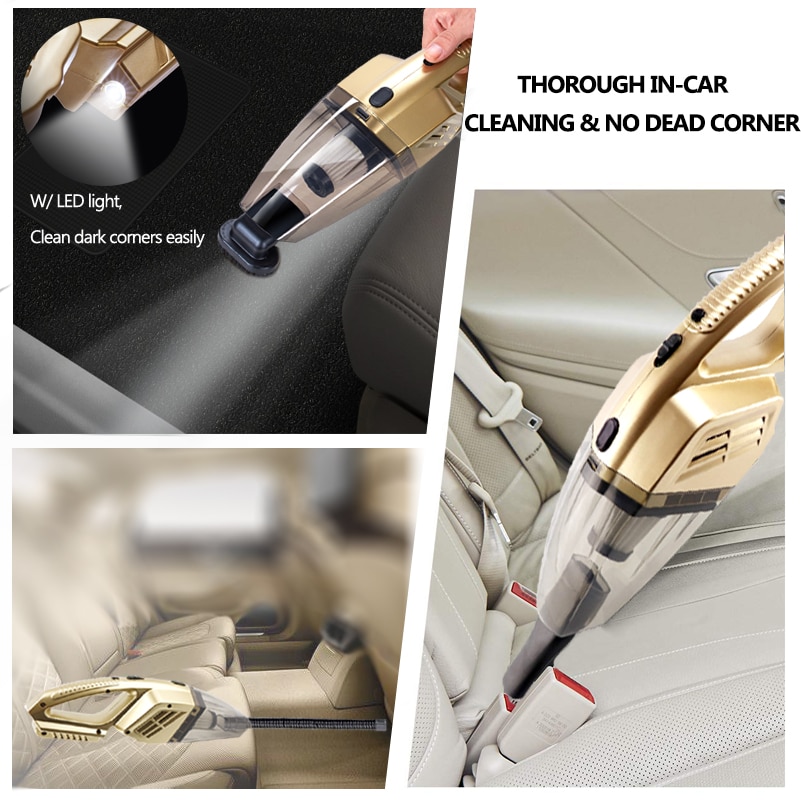 GRIKEY Wireless Car Vacuum Cleaner Wireless Cleaners Handheld Vacuum Cleaner Car Wireless Vacuum Cleaner For Car/Home 5000Pa