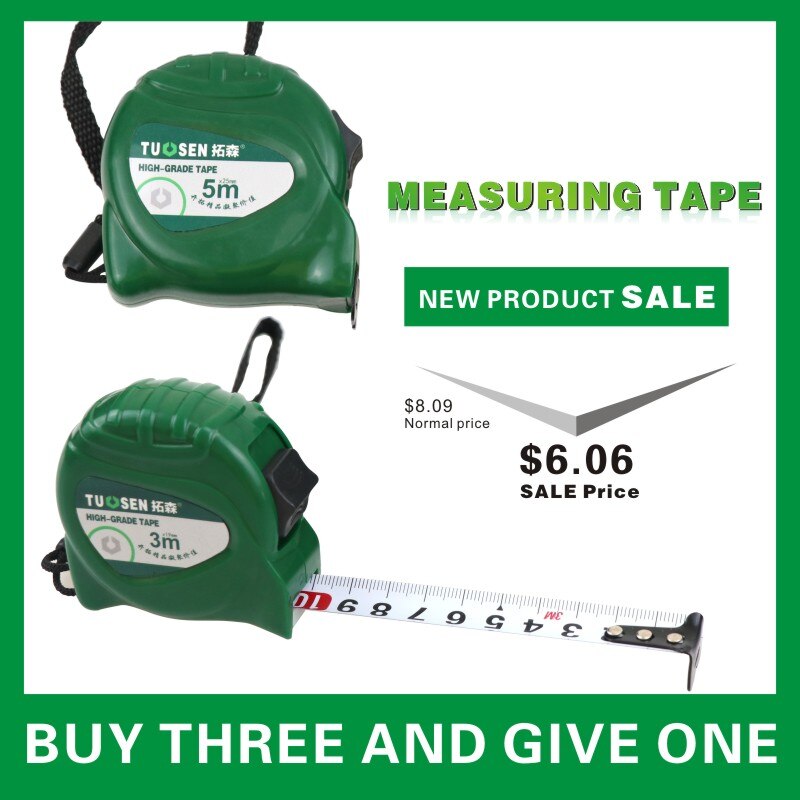 5m measure tape retractable measuring centimeter steel metre ruban 3m ruler metro medir tapeline portable measurement metro