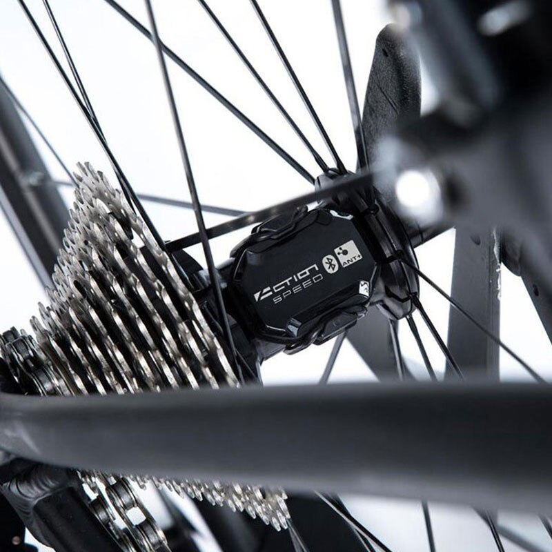 Cykeldator hastighetsmätare ant+ hastighet och kadens dubbel trådlös sensor cykelhastighet och kadens myra+ lämplig för garmin igpsport