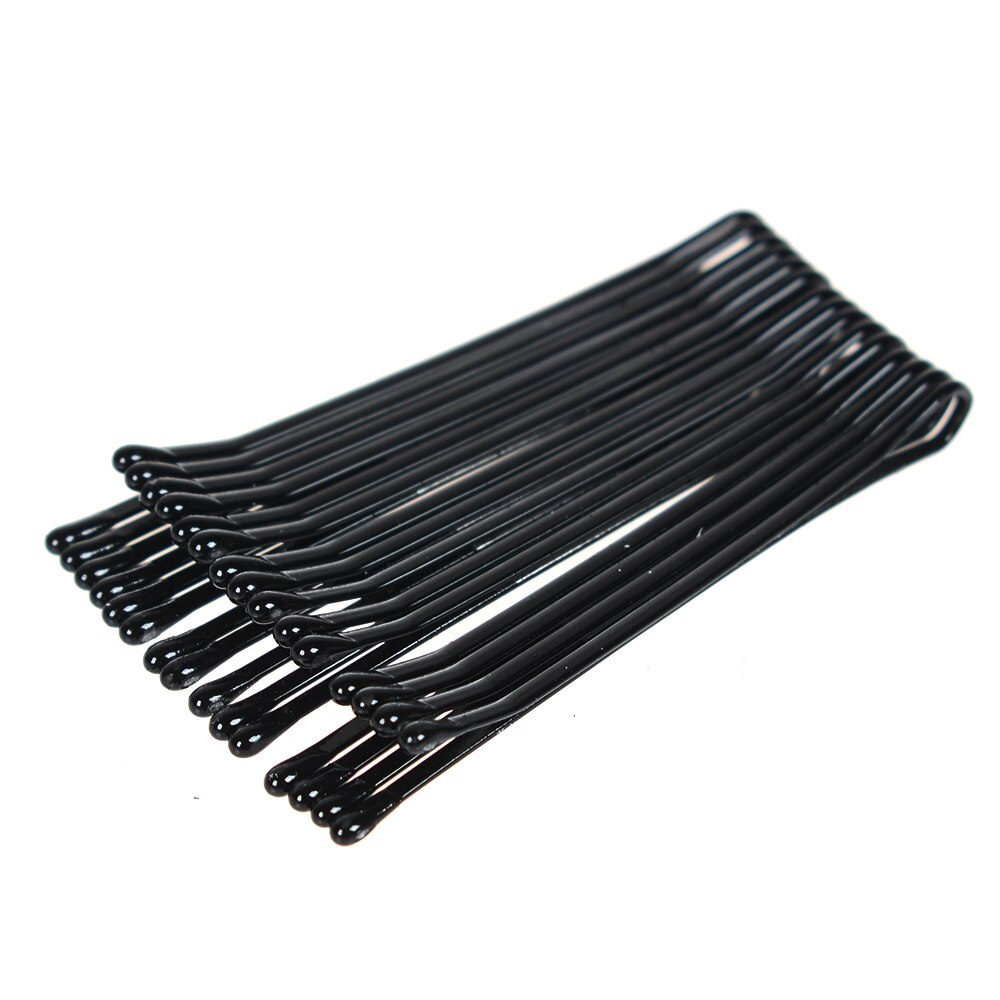 60 stks/set Black Haarspelden Voor Vrouwen Haar Clip Lady Bobby Pins Onzichtbare Golf Hairgrip Barrette Haarspeld Haar Clips Accessoires