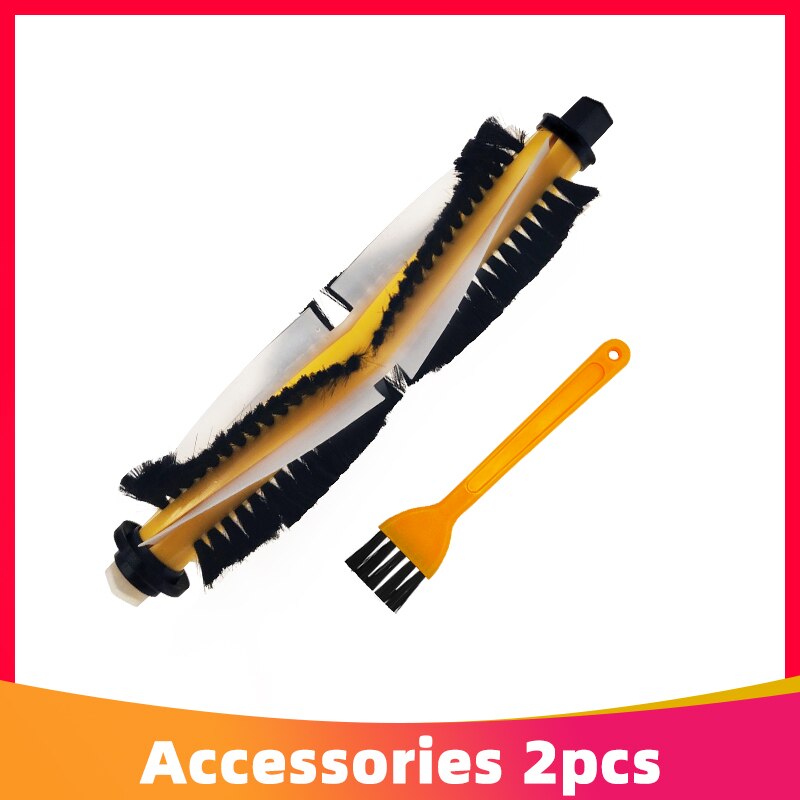 Brush + Filter + Mop Cloth for Proscenic 780T 790T Robotic Vacuum Cleaner Replacement Parts Kits Main Side Brush Hepa Filter: Set 4